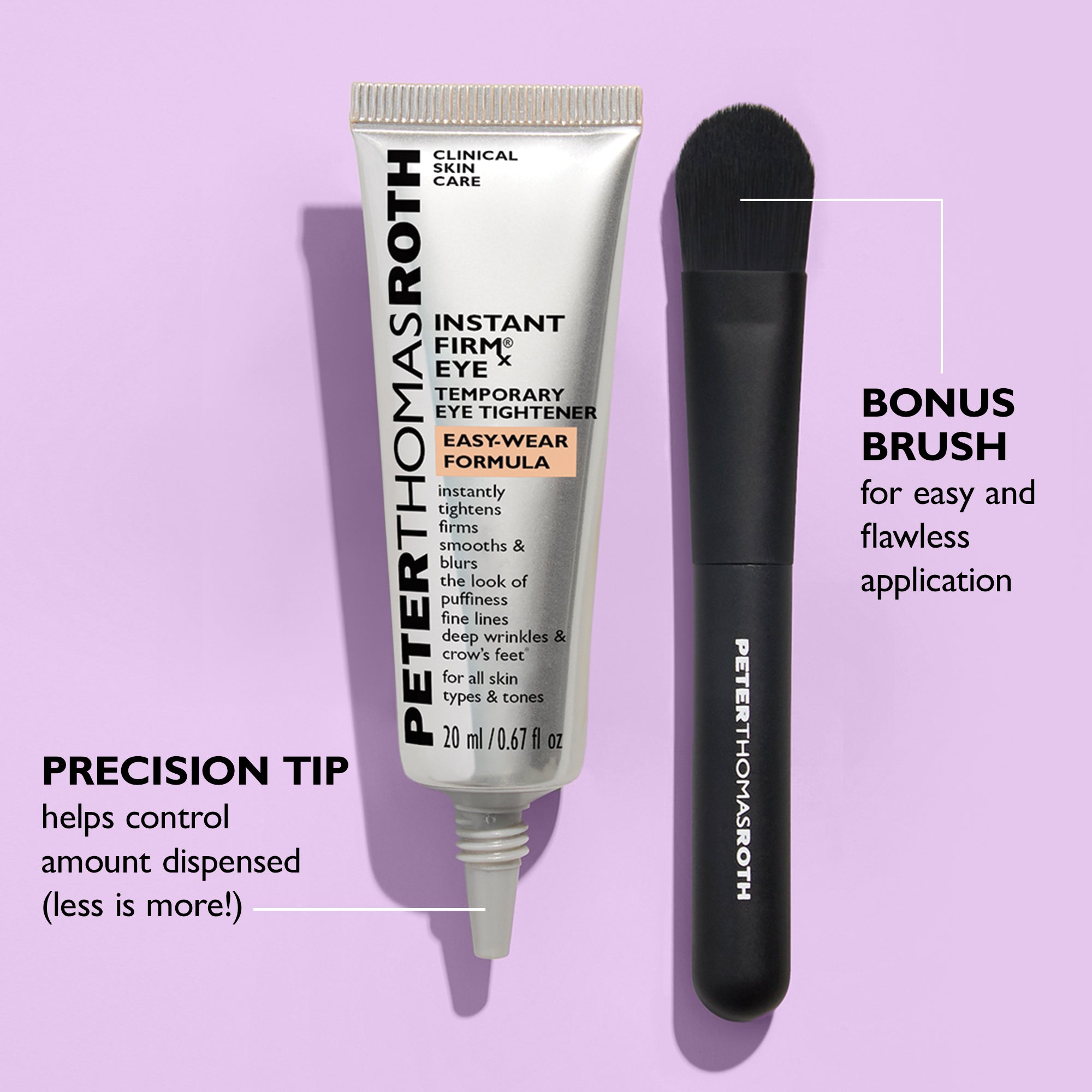 Instant FIRMx Eye Temporary Eye Tightener Easy-Wear Formula-Shop