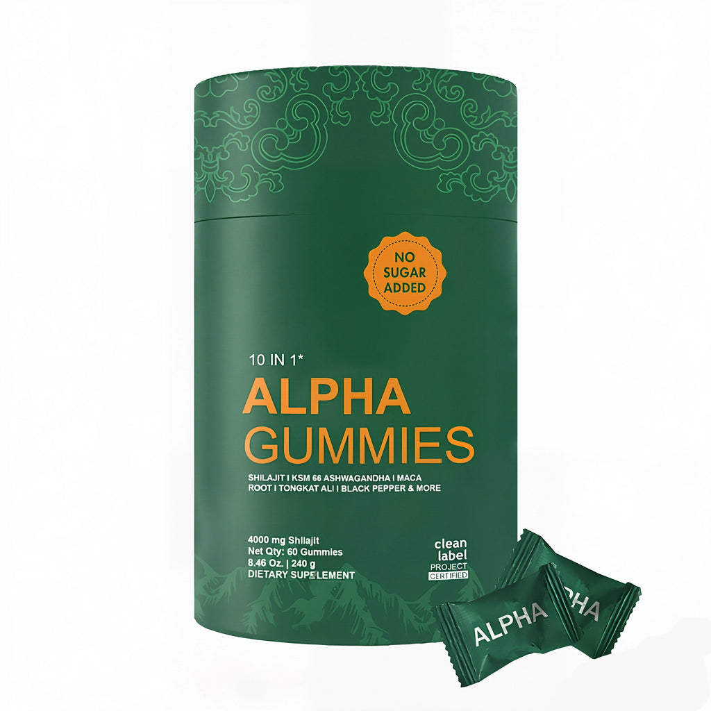 10-in-1 Shilajit Gummies (4000mg)|Tongkat Ali, Maca, 75% Fulvic Acid | Sugar-Free & Vegetarian.3