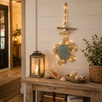 Lighted Coastal Sea Turtle Hanging Wall Decor with Remote