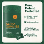 10-in-1 Shilajit Gummies (4000mg)|Tongkat Ali, Maca, 75% Fulvic Acid | Sugar-Free & Vegetarian