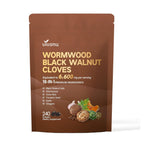 18-in-1 Premium Herbal Blend Capsules, Supports Cleanse, Wormwood Black Walnut Clove Cleanse for Humans, 6600mg Serving