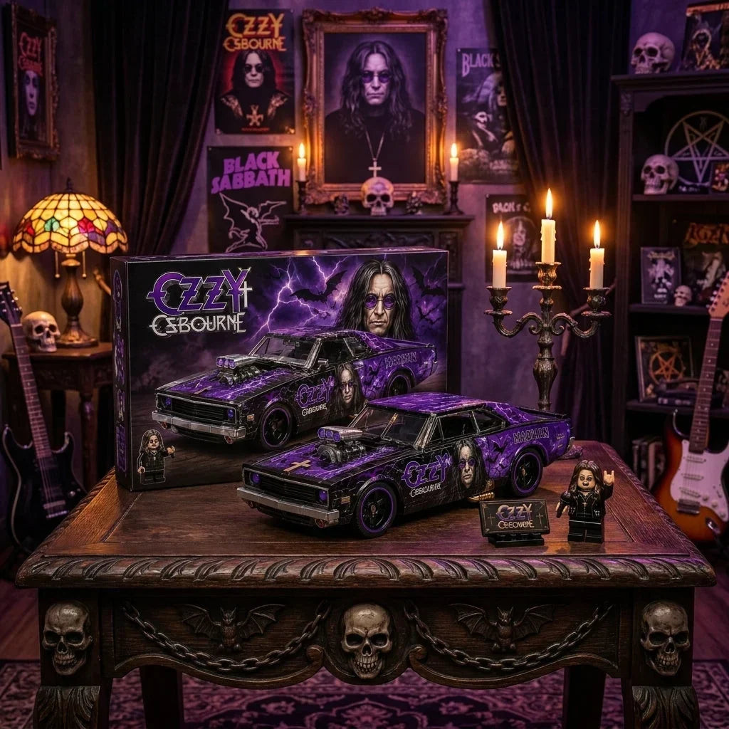 Ozzy Osbourne Madman 1970 Building Set