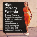 Extra Strength Turmeric Curcumin 2250mg- 500mg Curcuminoids for Immune Support - Vegan, Non-GMO