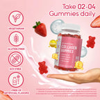 Collagen Gummies |Dietary Supplement for Collagen Replenishment and Hair/Nails/Skin Improvement