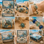 💥 Last Day 49% OFF – 🌊 Ocean Guardian Bracelet Collection | 6 Marine Creature Designs, Gemstone-Style Beads & Matching Sea Charms 🐚✨