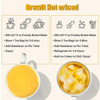 Turmeric Ginger Cinnamon Tea – 120 Bags | 100% Natural Herbal Blend for Wellness & Digestio..