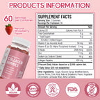 Collagen Gummies |Dietary Supplement for Collagen Replenishment and Hair/Nails/Skin Improvement