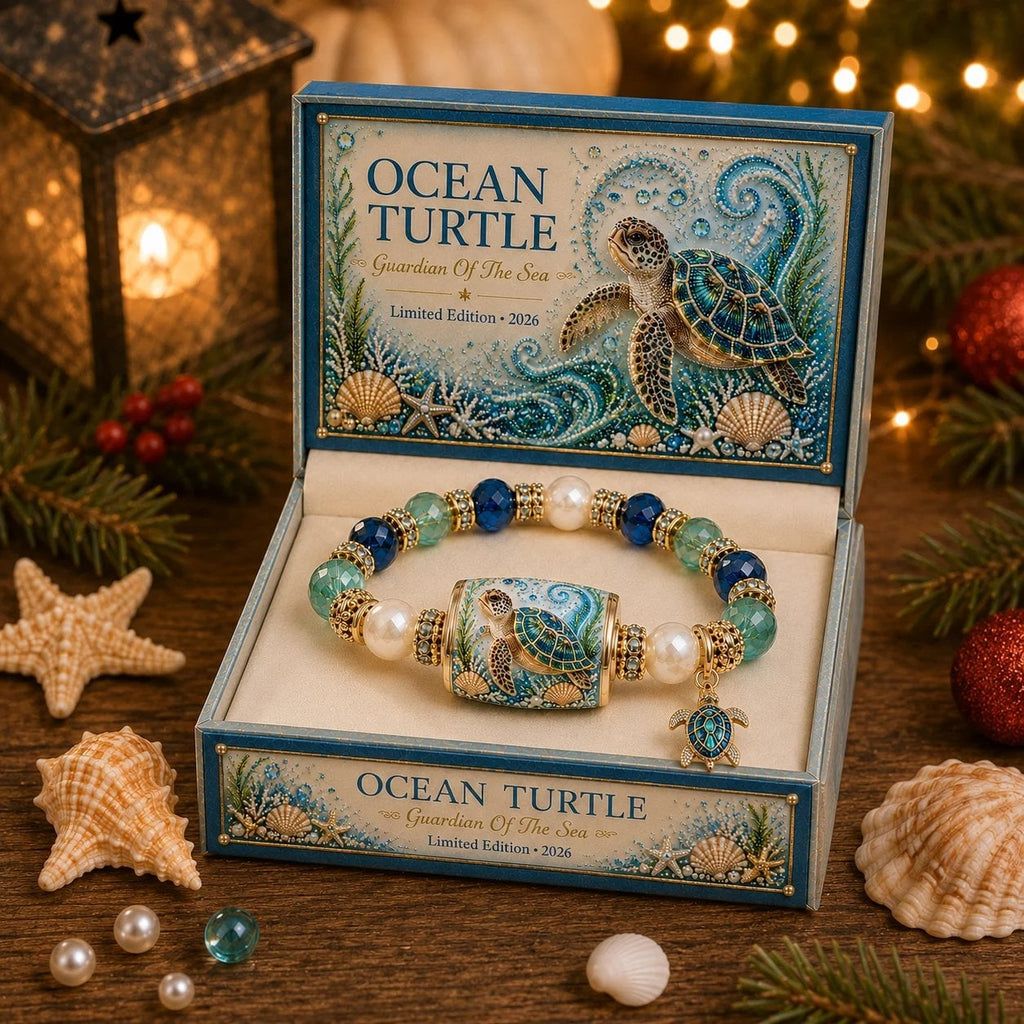 💥 Last Day 49% OFF – 🌊 Ocean Guardian Bracelet Collection | 6 Marine Creature Designs, Gemstone-Style Beads & Matching Sea Charms 🐚✨