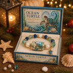 💥 Last Day 49% OFF – 🌊 Ocean Guardian Bracelet Collection | 6 Marine Creature Designs, Gemstone-Style Beads & Matching Sea Charms 🐚✨