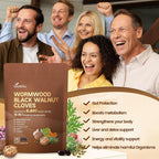 18-in-1 Premium Herbal Blend Capsules, Supports Cleanse, Wormwood Black Walnut Clove Cleanse for Humans, 6600mg Serving