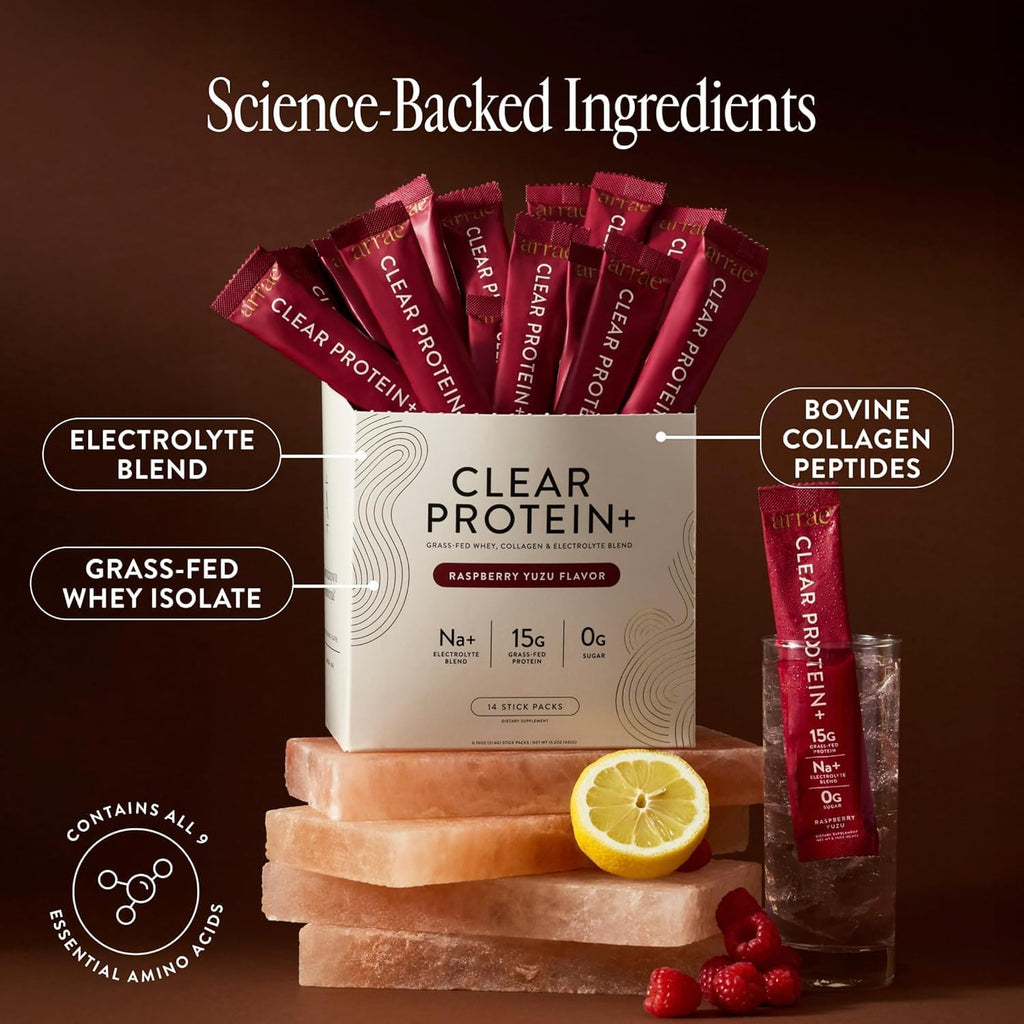 Arrae Clear Protein – Clean, Smooth, Hydrating Protein