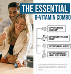 L Methyl Folate 15mg Plus Methyl B12 Cofactor – Organic Berry Flavor