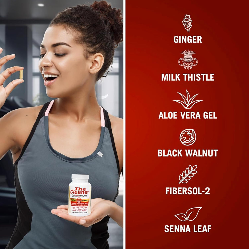 Century Systems The Cleaner Detox, Powerful 7-Day Complete Internal Cleansing Formula for Women