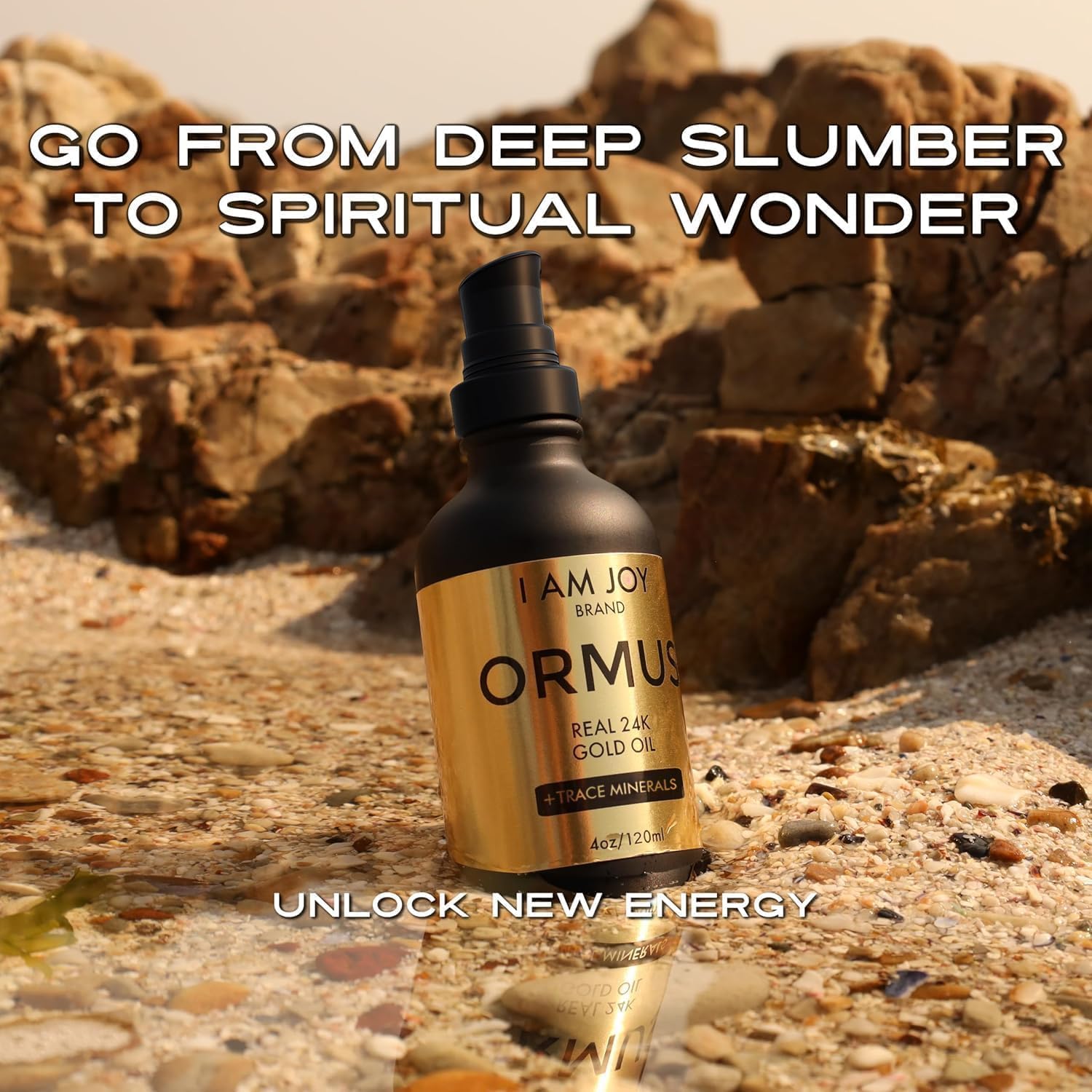 Ormus Gold Monoatomic Oil – Rich in Platinum & Iridium for Intuition, Mental Clarity & Dream Support, Non-Chemical Extraction, 4oz