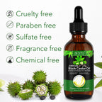 Aliver 100% Pure & Natural Jamaican Black Castor Oil Promotes hair growth，Prevent hair damage