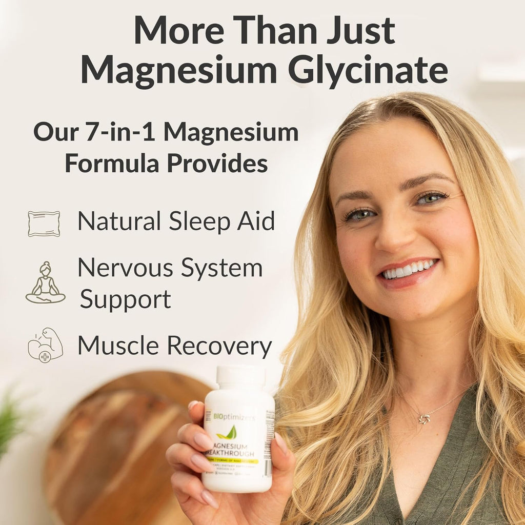 Breakthrough magnesium supplement-7 types of magnesium-supports sleep-soothing vitamins