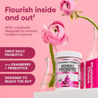 PH Balance, Digestive, UT, & Feminine Health - 50 Billion CFU - 6 Unique Strains for Women - Organic Prebiotics, Cranberry Extract+ - Probiotic - 60 CT