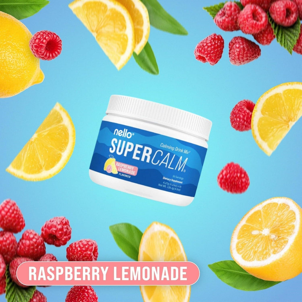 Powdered Drink Mix Tub, Cortisol Reducer,Ksm-66 Ashwagandha, No Sugar, Non GMO, Raspberry Lemonade