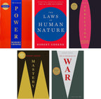 Robert Greene - Strategy & Psychology Collection - Book Set - Power, Human Behavior & Influence Mastery - 5 Books Collection
