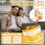 Lutein Gummies for Eye Health – Vision Support Eye Vitamins, Blueberry Flavor, 60 Gummies