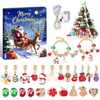 Christmas Countdown Bracelet | 24-Day Advent Calendar Charms