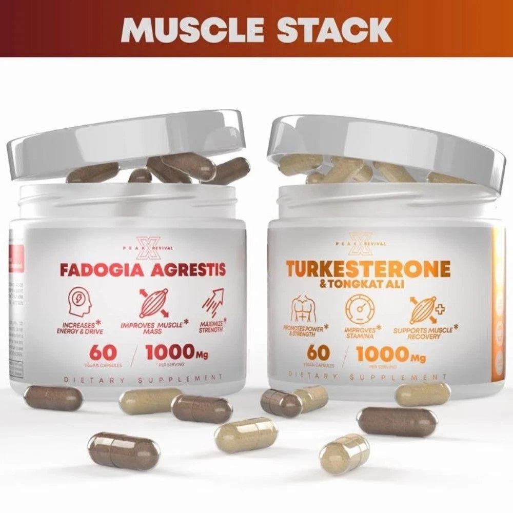 Peak Revival-X Alpha Muscle Stack for Fast Recovery & Muscle Growth