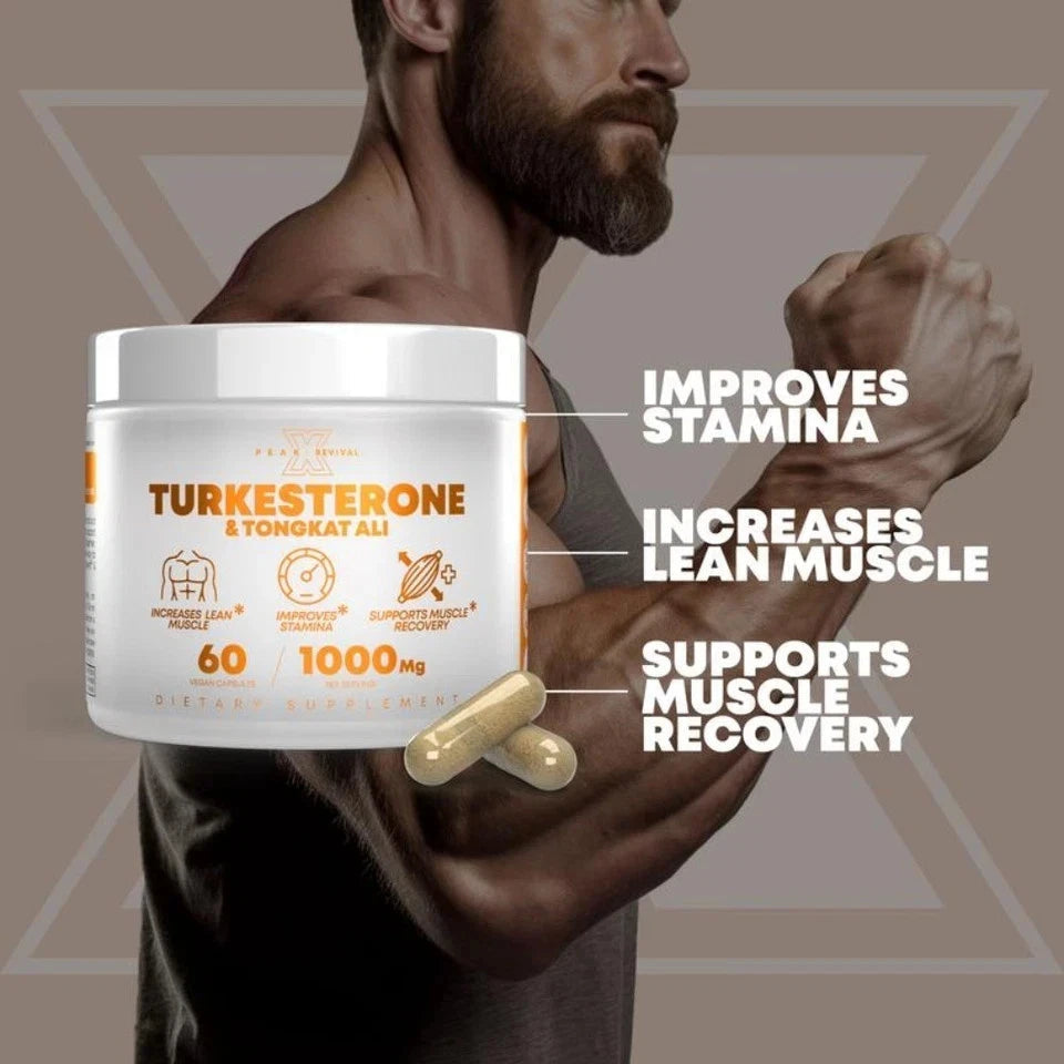 Peak Revival-X Alpha Muscle Stack for Fast Recovery & Muscle Growth
