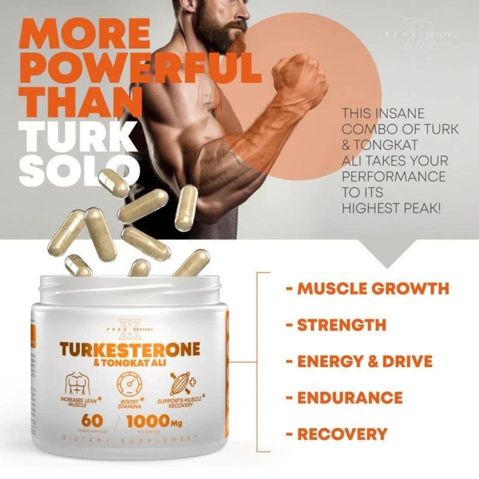 Peak Revival-X Alpha Muscle Stack for Fast Recovery & Muscle Growth