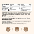 Micro Ingredients Organic Instant 10 in 1 Mushroom Coffee Powder
