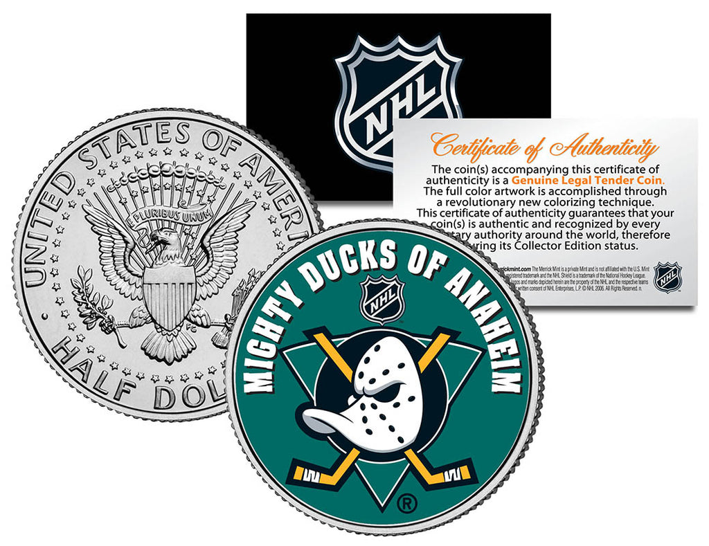 Individual NHL Team JFK Half Dollars
