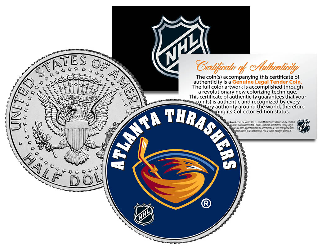 Individual NHL Team JFK Half Dollars