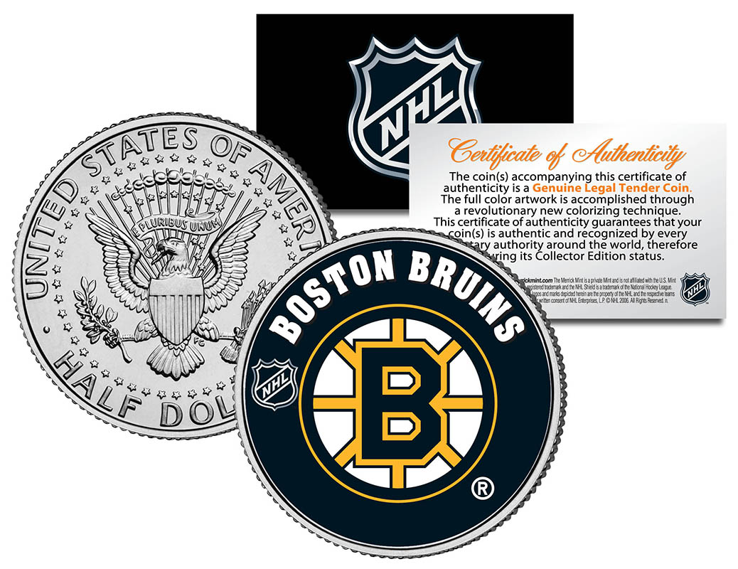 Individual NHL Team JFK Half Dollars