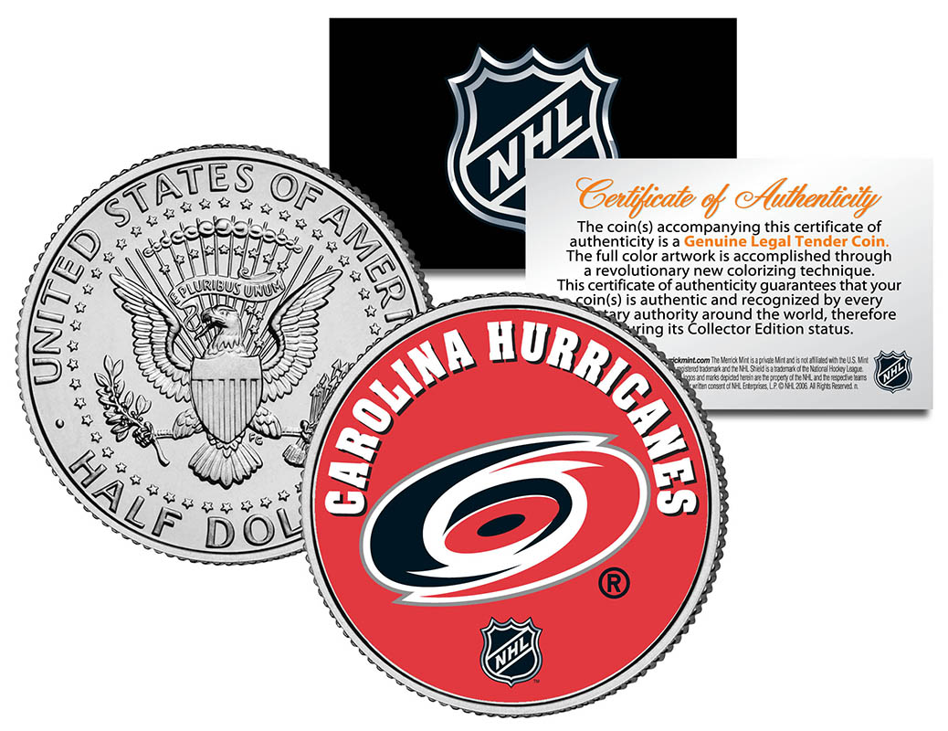 Individual NHL Team JFK Half Dollars