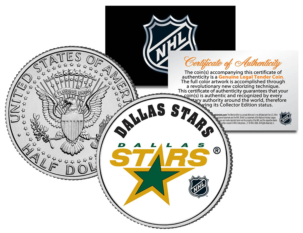 Individual NHL Team JFK Half Dollars