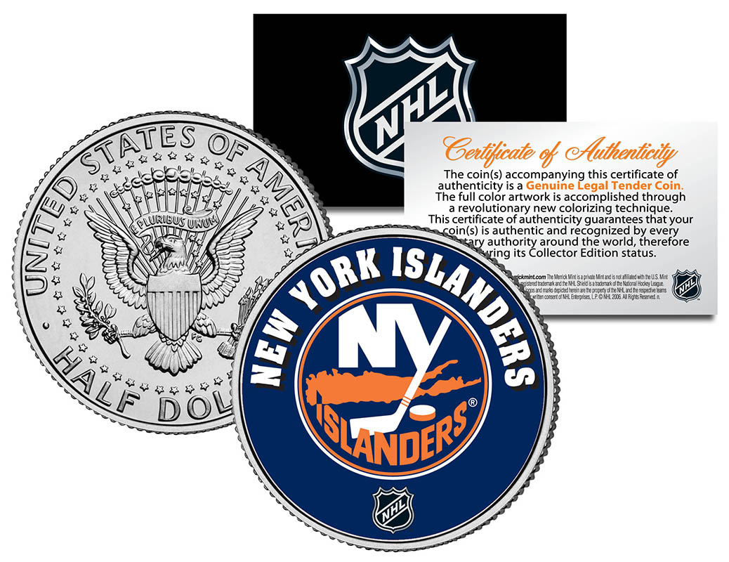 Individual NHL Team JFK Half Dollars