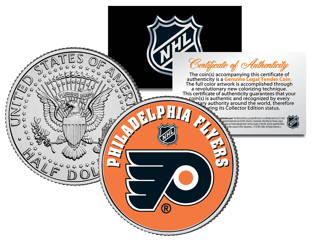 Individual NHL Team JFK Half Dollars