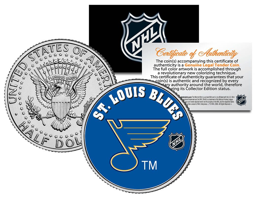 Individual NHL Team JFK Half Dollars