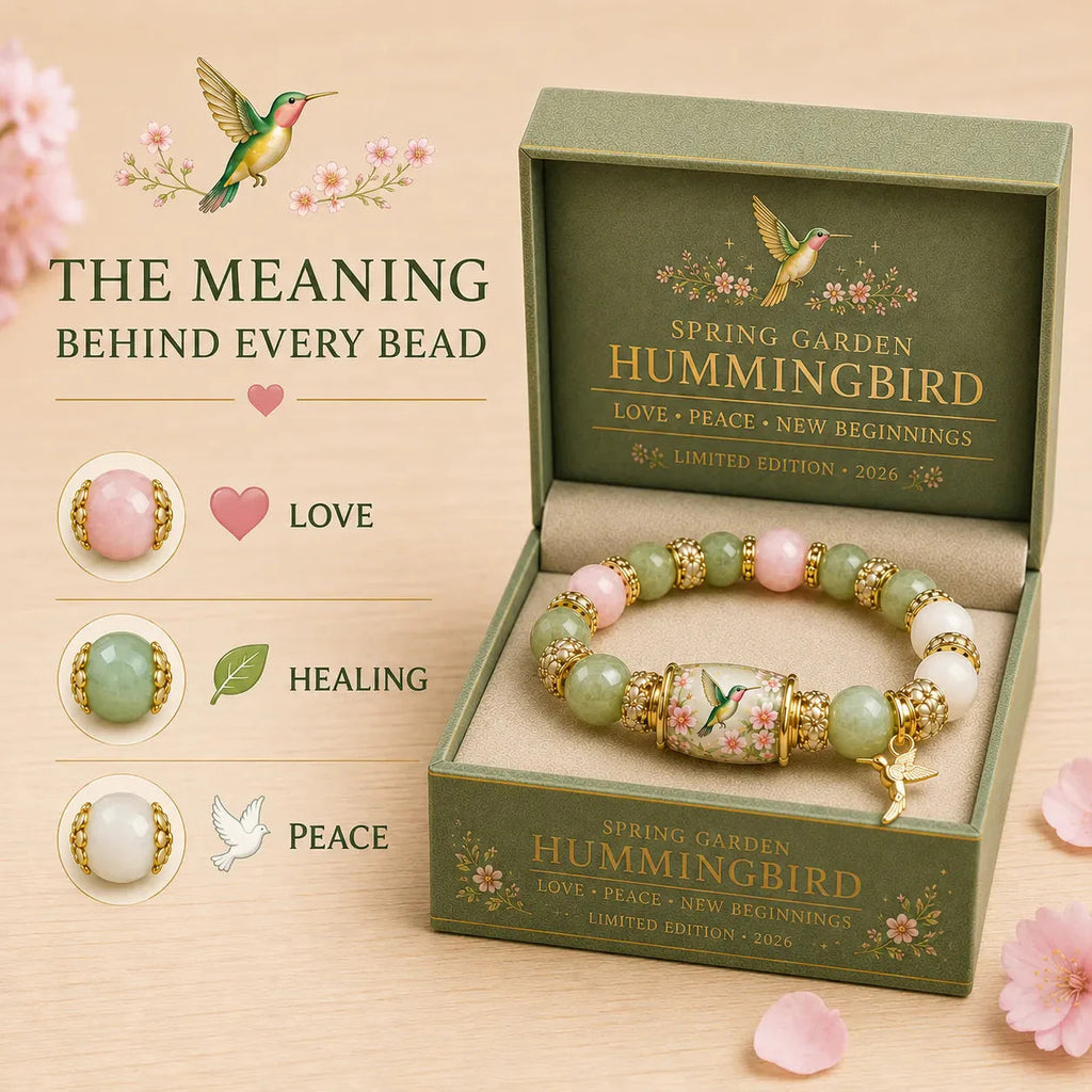 🌸Meaningful Garden Crystal Bracelet – A Little Gift With a Big Meaning