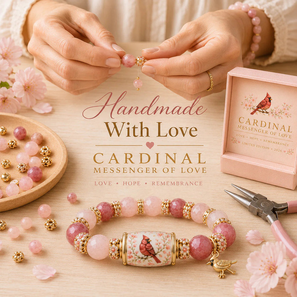 🌸Meaningful Garden Crystal Bracelet – A Little Gift With a Big Meaning