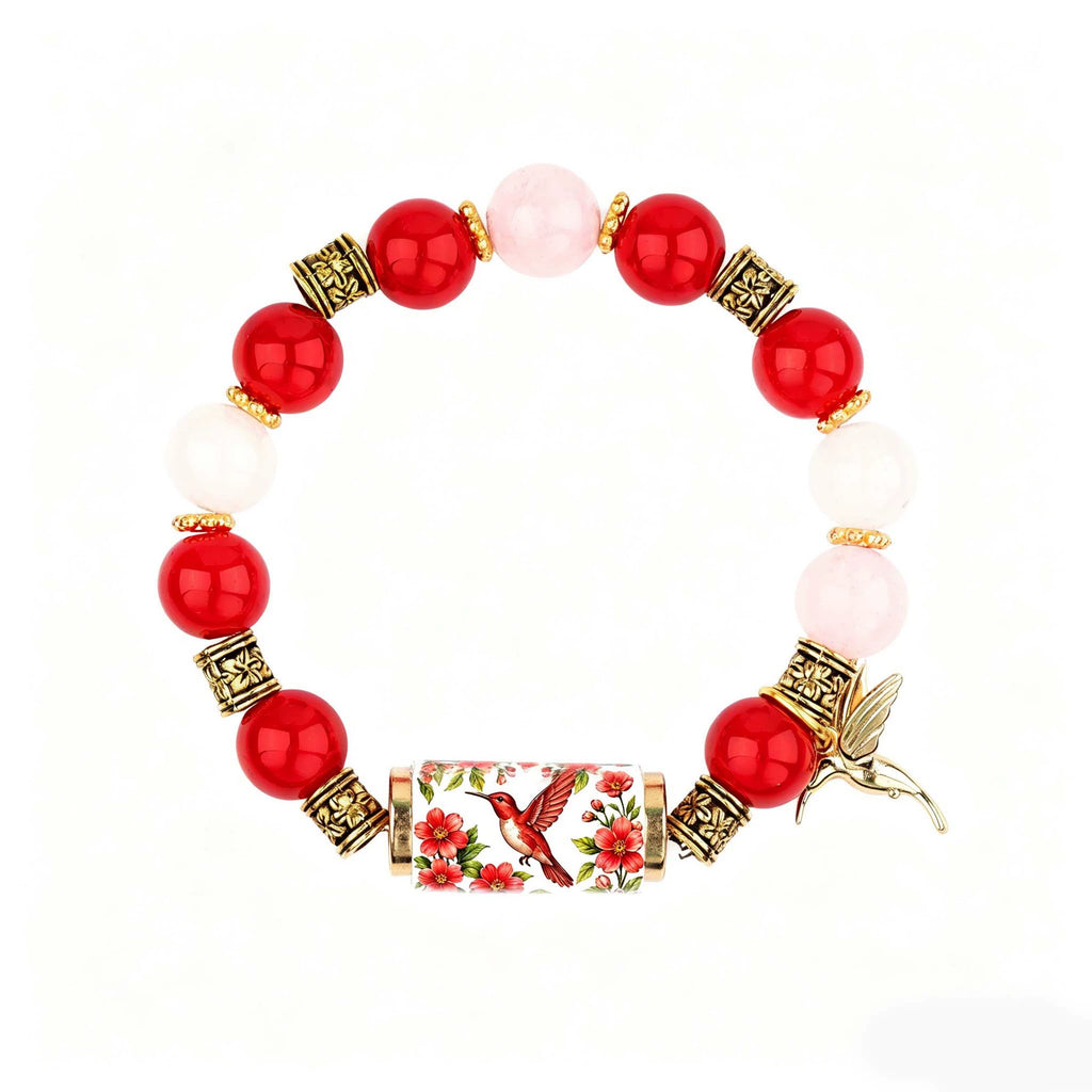 🌸Meaningful Garden Crystal Bracelet – A Little Gift With a Big Meaning