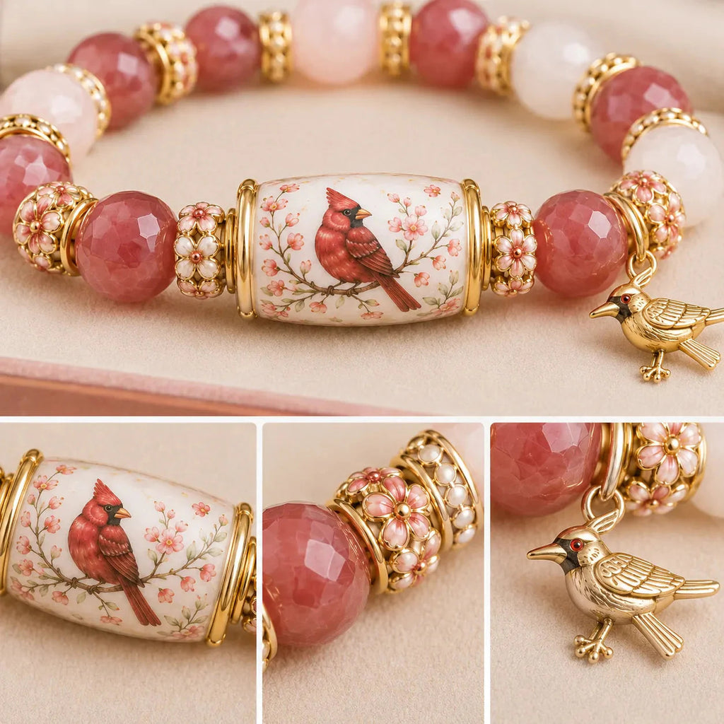 🌸Meaningful Garden Crystal Bracelet – A Little Gift With a Big Meaning