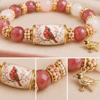 🌸Meaningful Garden Crystal Bracelet – A Little Gift With a Big Meaning