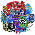 🏈 NFL Football Team Embroidered Patches – Sports Fan Iron-On Badge