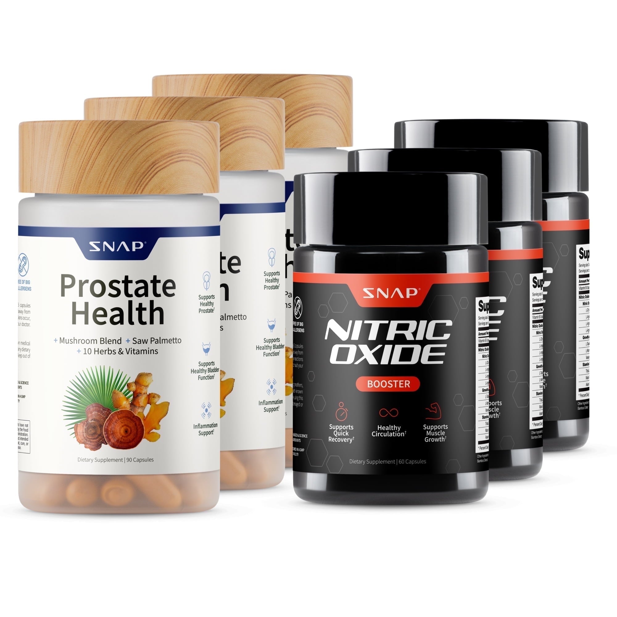 Snap Supplements Prostate & Bladder Complex Extra Strength Prostate & Bladder Health Support – Dietary Supplement