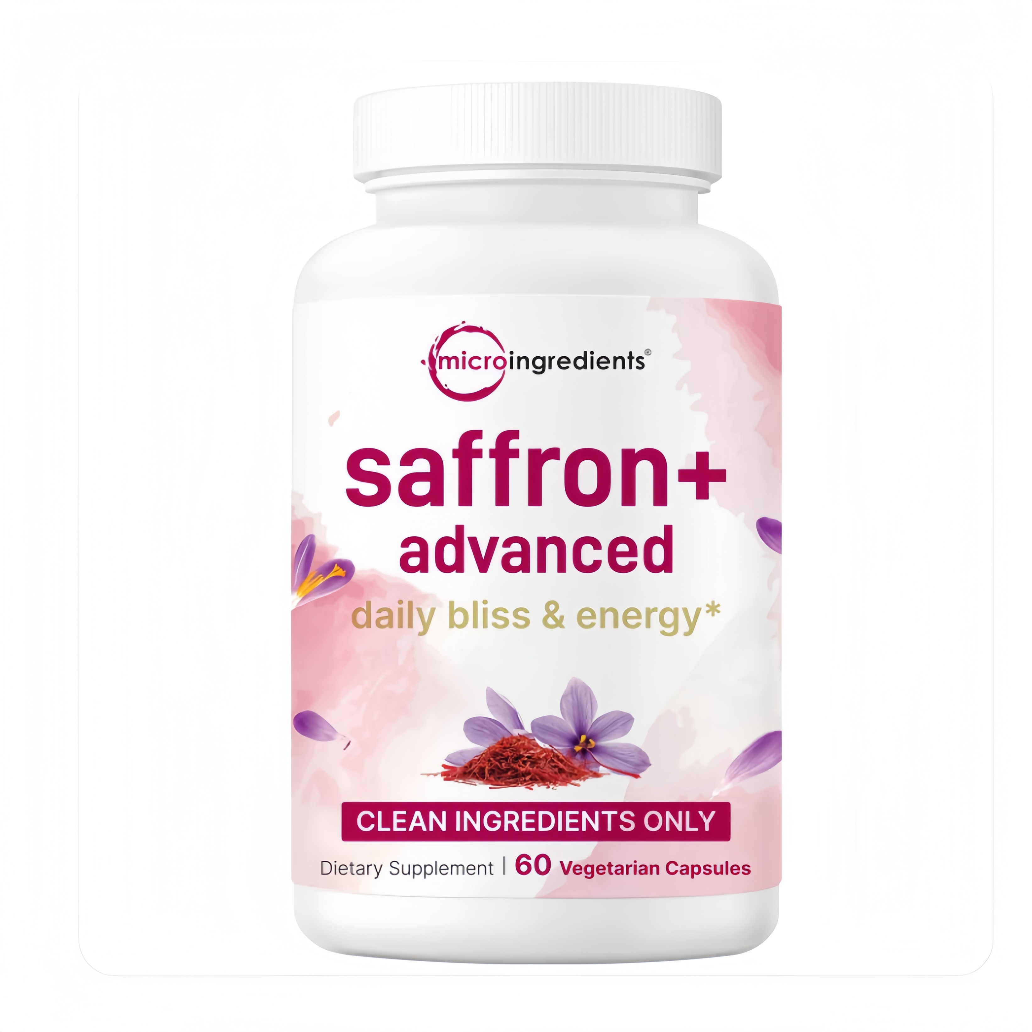 Saffron+ Advanced Supplements, 60 Veggie Capsules
