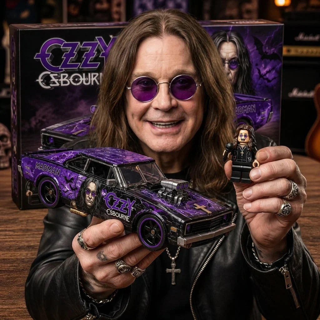 Ozzy Osbourne Madman 1970 Building Set
