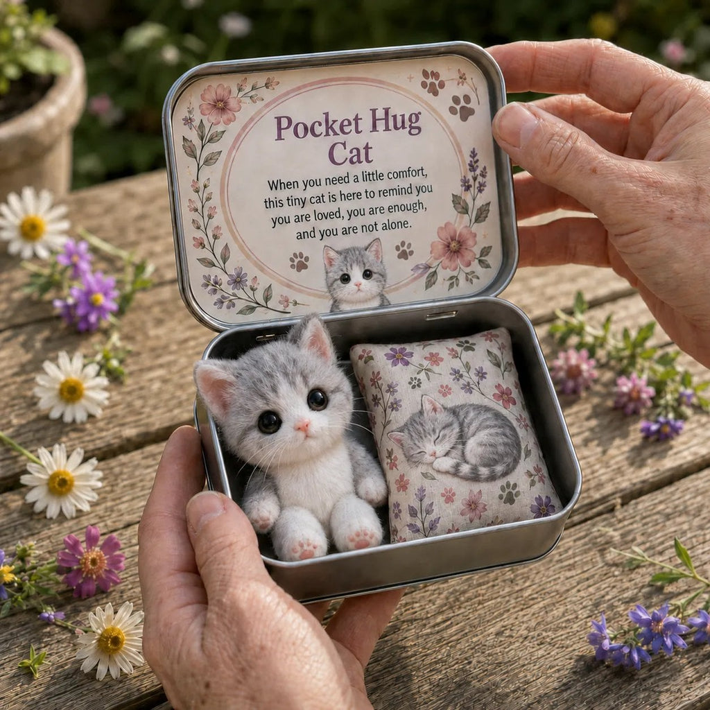 🎁 Pocket Hug Plush Keepsake Tin – Tiny Comfort Gift