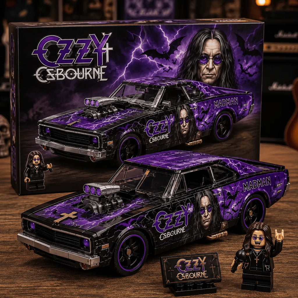 Ozzy Osbourne Madman 1970 Building Set