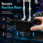 Dancing Skeleton Aquarium Bubbler