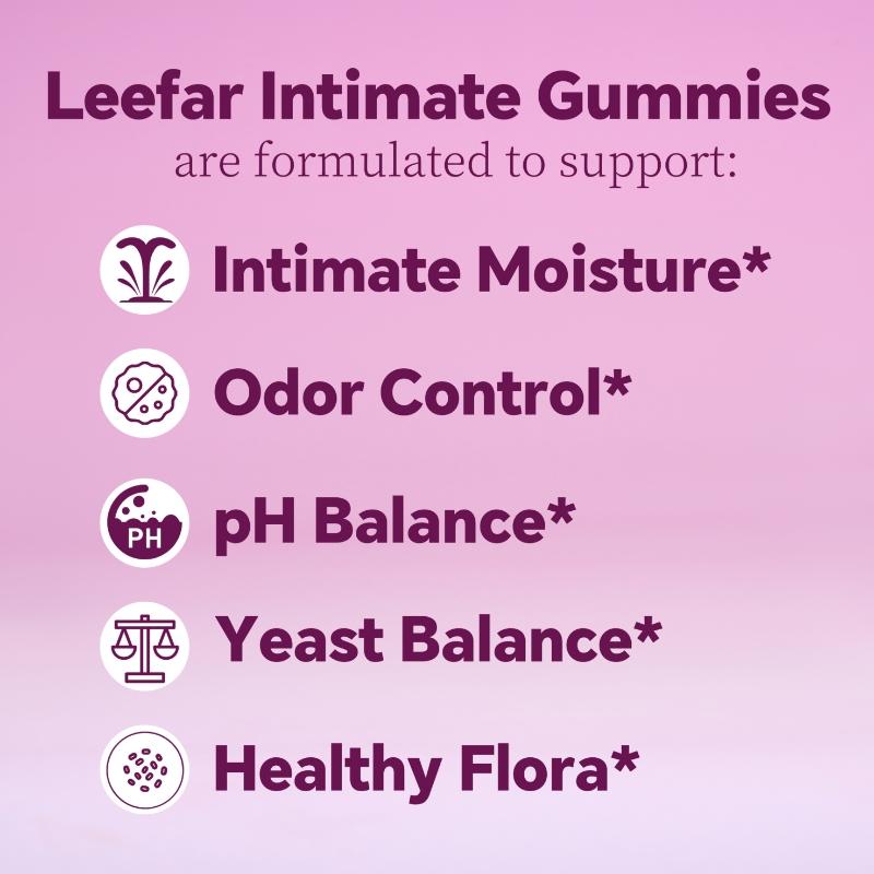 Her Juicy Feminine Probiotics Gummies - 60ct Pineapple Flavor for Women’s pH Balance